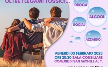 Promozione della Salute e valorizzazione della Persona – Venerdì 3 febbraio 2023 – San Michele al Tagliamento