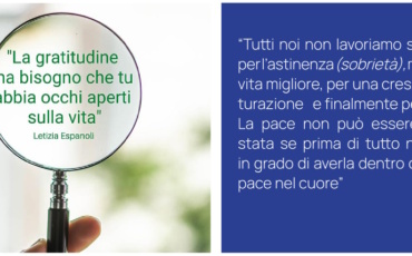 La gratitudine, via per la pace del cuore