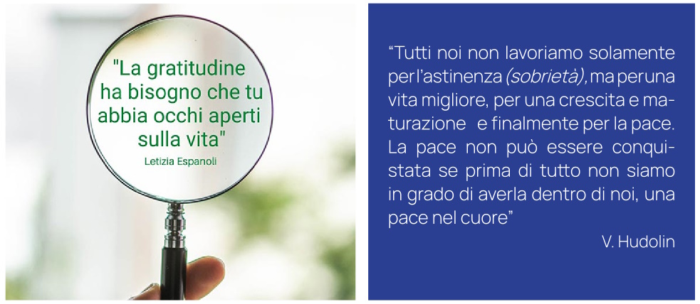 La gratitudine, via per la pace del cuore